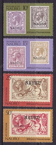 Estampillas Nauru 1976 60 aniversario de la primera Nauruan MUH - Imagen 1 de 1