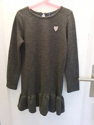 Robe pull grise Kiabi Taille 10 ans - Photo 1/2