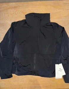 Lululemon Always Effortless Jacket Black Size 12 NWT - Picture 1 of 6
