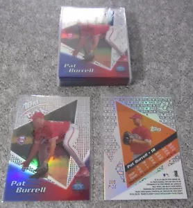 1999 TOPPS TEK PAT BURRELL PHILADELPHIA PHILLIES 36B SCEGLI SPEDIZIONE GRATUITA - Foto 1 di 1