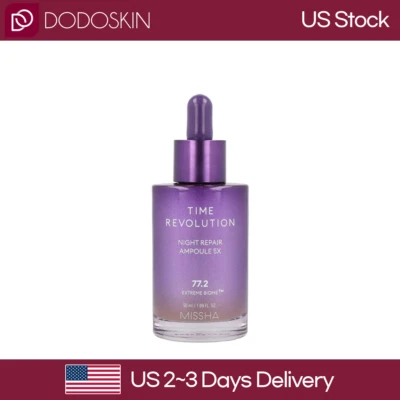 US SELLER MISSHA Time Revolution Night Repair Ampoule 5X 50ml FREE SHIP - Image 1 of 4