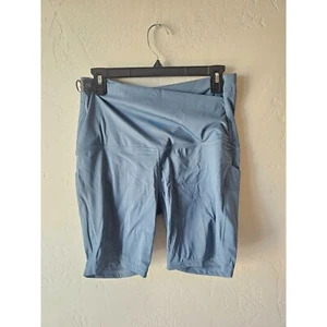 Womens Maternity Biker Shorts Over The Belly Pregnancy Clothes Workout Yoga Stre - Picture 1 of 3