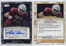 2022 SAGE Artistry Auto Silver Abraham Lucas Abe Lucas #A-AL Rookie Auto RC