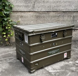 EDAK Alukiste Armee Kiste Alubox  Campingkiste Transportkiste Staubox gebraucht - Bild 1 von 7