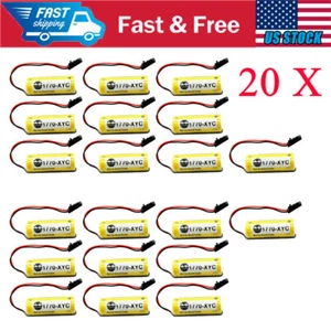 20 pcs 1800mAh 3V 1770-XYC PLC Battery For PLC-5 1770-XYC/A 1770-XYB 1756-BA1 US - Picture 1 of 7