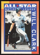 1990 Topps   Will Clark #397 San Francisco Giants