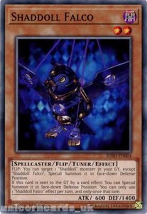 SDSH-EN004 Shaddoll Falco Common Mint YuGiOh Card