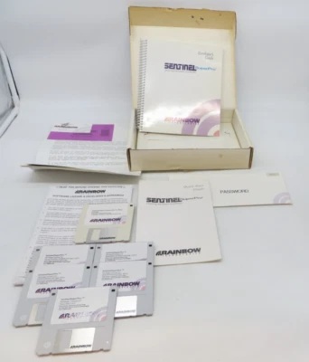 Disquetes RAINBOW TECHNOLOGIES Sentinel SuperPro Developer Versión 2.0 3.5" Foto 1 de 4