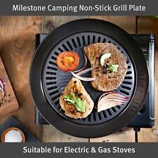 Milestone Camping Non-Stick Grill Plate / Drip Pan and Bottle Opener Handle