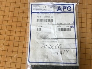 Pack of 169 APG H70202 .20" ID X 7.40 OD X .10" 568-202 Black vitonBUNA O-Rings - Picture 1 of 2