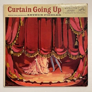 Arthur Fiedler And The Boston Pops – Curtain Going Up Vinyl, LP 1958 RCA Victor - Picture 1 of 3