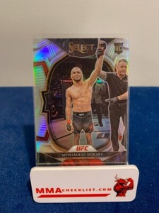 2023 SELECT UFC CONCOURSE ROOKIE SILVER PRIZM MUHAMMAD MOKAEV RC