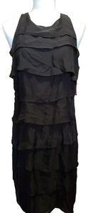 Kenar Women's Size 10 Dress Polyester Ruffled Party Cocktail Career Formal Nice - Picture 1 of 9