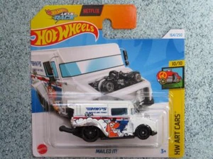 Hot Wheels H4PQ 164 MAILED IT post van white 2024 164/250 PQ Case New Casting - Picture 1 of 2