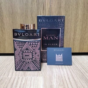 BULGARI MAN bvlgari man in black essence EDP 100mL/3.4oz LIMITED perfume - Picture 1 of 14