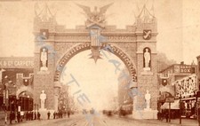 Rare Cabinet Card Civil War,Grand Army Republic,G.A.R.eagle,San Francisco,CA.