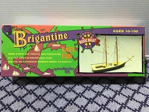 Woodkrafter Wooden Model ship kit Briggantine - Picture 1 of 2
