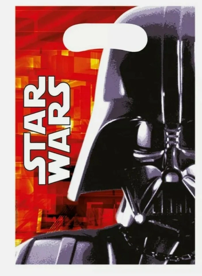 Star Wars Daft Vader 6 un. bolsas de botín fiesta niños fiesta Foto 1 de 1