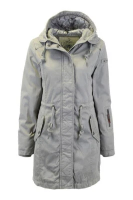 Musterware/Einzelstück DAMEN DREIMASTER VINTAGE PARKA GR.S FARBE HELLGRAU - Bild 1 von 4