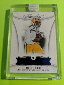 DJ Chark RC 2/8 2018 zaffiro blu impeccabile #31 LSU/Jags - Foto 1 di 2