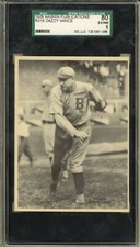 1929 R316 Kashin Publications DAZZY VANCE Brooklyn Dodgers HOF SGC EX/NM 6