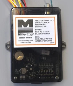 Miller Edge MWR13 Ricevitore 3 canali per operatori di porte Gata e commerciali - Foto 1 di 1