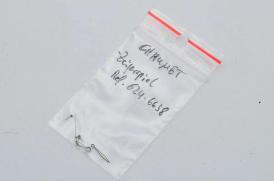 CHAUMET ZEIGER MANI PER CHRONO 624-6638 VINTAGE - Immagine 1 di 1