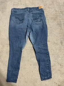 Levi's Signature Strauss Damen Totally Shaping Skinny Blau Jeans Gr. 20M 35x30 - Bild 1 von 6