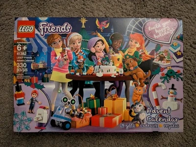 ADVENT CALENDAR~LEGO Friends: Christmas  (41382) 330 Pieces Factory Sealed Girls - Image 1 of 2