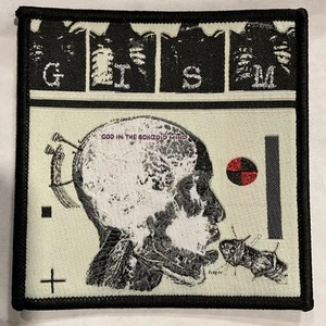 Gism - God In The Schizoid Mind 4" x 4" Woven Patch [Japanese Punk] - Picture 1 of 5