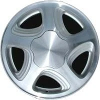 16" Chevrolet Monte Carlo Wheel Rim Factory OEM 5085 2000-2005 Machined Silver - Image 1 of 2