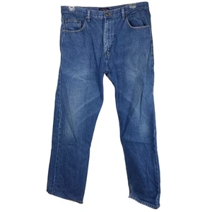 Pantalones de mezclilla azules de algodón de 5 bolsillos ARCHITECT para hombre talla 36 x 30 - Imagen 1 de 5