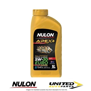Nulon Full SYN APEX+ 5W-30 EURO 1L for AUDI A6 4F 4G C6 Series V6 V8 2004-2017 - Picture 1 of 2