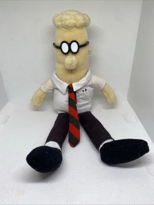 "Muñeco colgante de felpa vintage de 12"" con personaje de tira cómica de Dilbert Gund" Foto 1 de 4