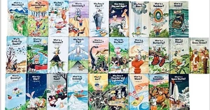 VTG ~A JUST ASK ~ Book Lot ~ 28 Hardcover Weekly Readers 1983-88 Series ~ V Good - Picture 1 of 3
