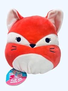 Malvaviscos Flip A Mallows FiFi & Sabine The Fox Tie Dye a Peluche Rojo/Coral 7" - Imagen 1 de 4