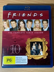 Friends Season 10 Complete Tenth Series Ten (Blu Ray 2-Disc 2004) Region B VGC - Picture 1 of 4