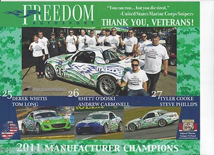 Postal Freedom Motorsports Grand-Am Continentaltire Series 2012 - Imagen 1 de 1