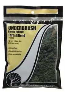NUOVO Woodland Train Scenery Sottobosco Ciuffo Fogliame Foresta Miscela Borsa FC139 - Foto 1 di 2