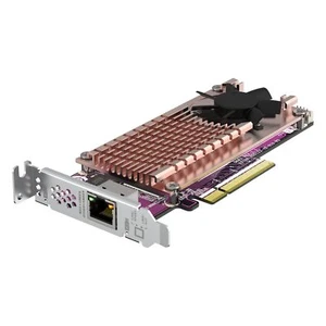 Qnap 2 x PCIE2280 M.2SSD SL PCIEGEN3X8 1 x port AQC113C 10GBE NBASE-T - Zdjęcie 1 z 3