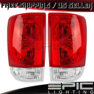 Tail Lights for 1995-2005 CHEVY BLAZER GMC JIMMY OLDSMOBILE BRAVADA - Sides Pair - Image 1 of 2