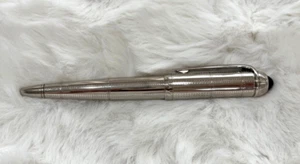 [Exc+5] CARTIER Roadster R Do Cartier Silver Twisted Ballpoint Pen (ST240033) - Picture 1 of 8