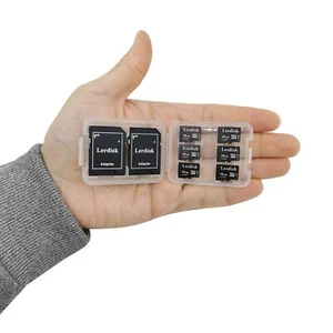 Lot de 6 Cartes Micro SD 16Go Classe 10 U1 | pour caméras embarquées 1080p ap... - Photo 1/9
