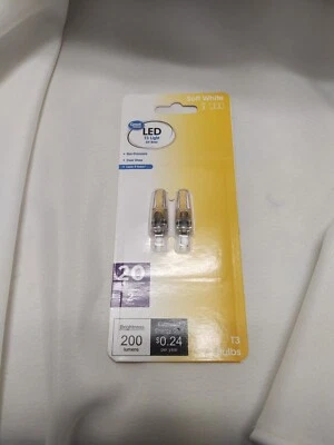 G4 LED Soft White Bulb T3 Bi-Pin Base 12 Volts 2 Watt 3000K  - Image 1 of 2