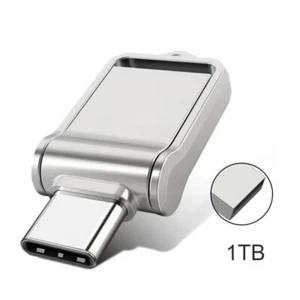 Portable USB 2.0/USB 3.1 Flash Drives Thumb Type-C Interface Metal U Disk - Afbeelding 1 van 14