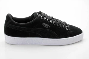 Puma Suede Classic x Chain WN's Damen Sneaker Schuhe 367352 02 schwarz-silber - Picture 1 of 6