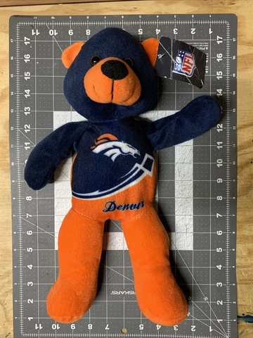 Denver Broncos Good Stuff Plush Stuffed bear 14' NFL Cover