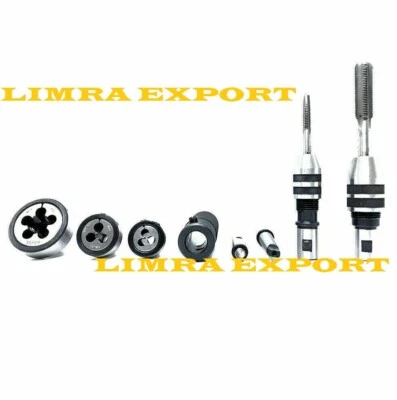 1MT Lathe Tailstock Tap And Die Holder set Sliding Floating Type MT1 Shank INCH - Image 1 of 4