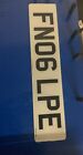 FRONT  REPLACEMENT  NUMBERPLATE 100% MOT AND ROAD LEGAL PRINTED