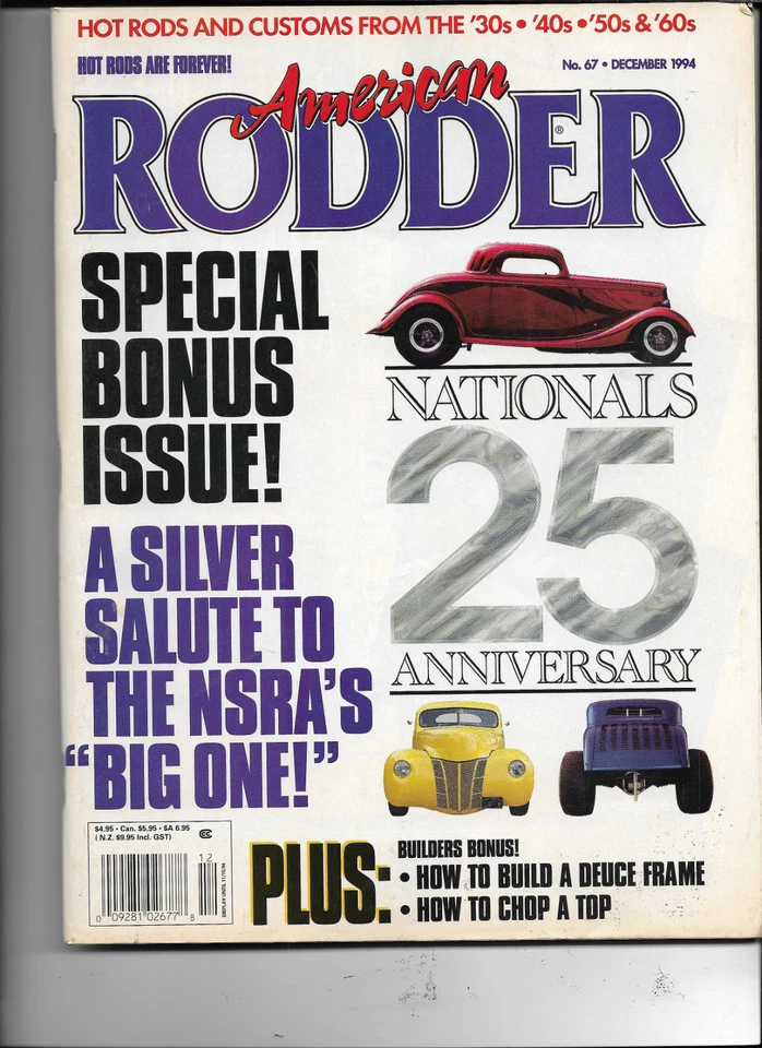 AMERICAN RODDER MAGAZINE----DECEMBER 1994 - Image 1 of 1